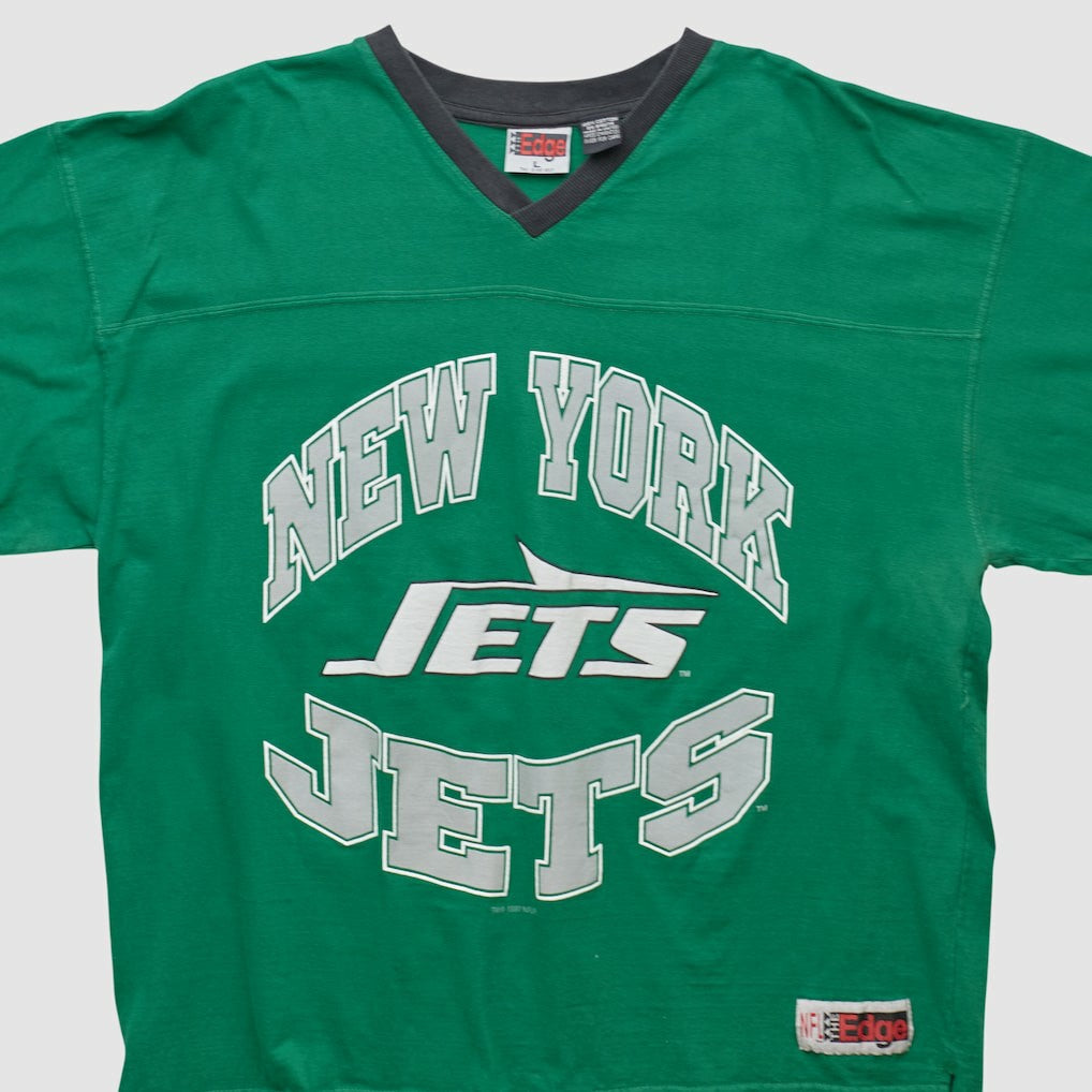Fanatics New York Jets The Edge 1997 T-shirt Green Vintage