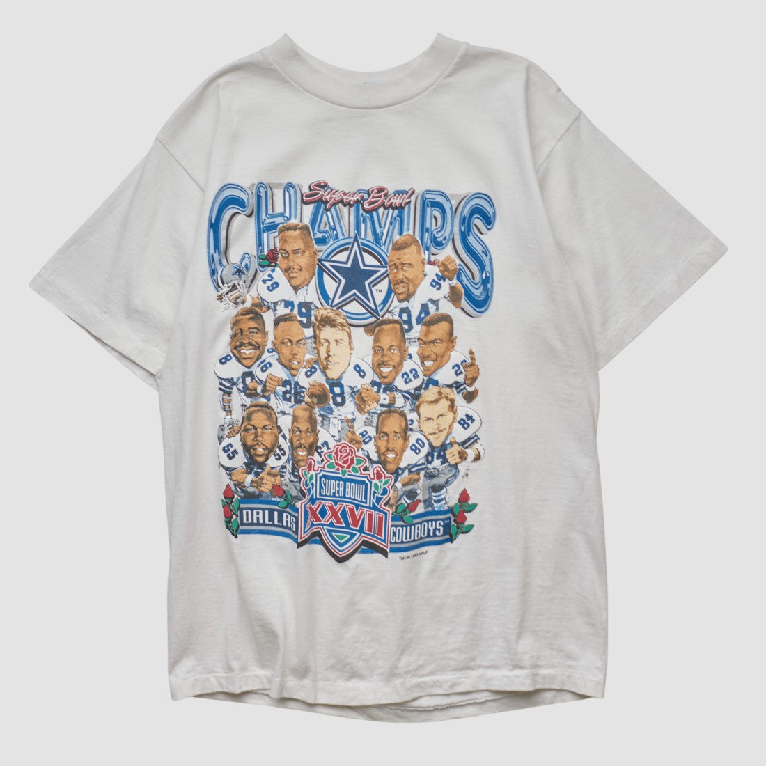 Fanatics Dallas Cowboysm Sportswear 1993 T-shirt White Vintage