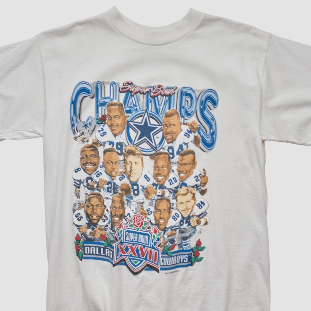 Fanatics Dallas Cowboysm Sportswear 1993 T-shirt White Vintage