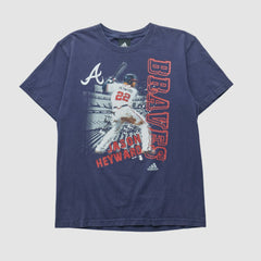 Jason Heyward Adidas 2010s T-shirt - Navy - Vintage - Fanatics Discount