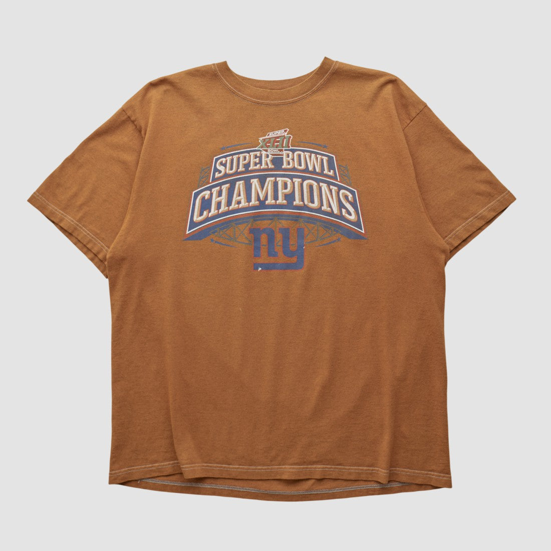 Fanatics Super Bowl Reebok 2008 T-shirt Clay Vintage