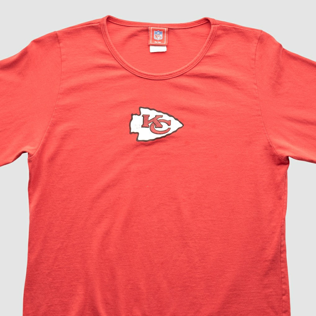 Fanatics Kansas City Chiefs NFL 2000s Long Sleeve T-shirt Red Vintage