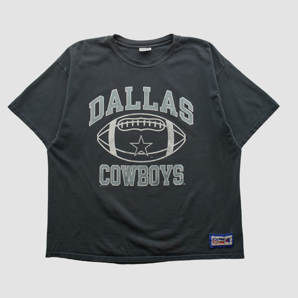 Fanatics Dallas Cowboys Champion 90s T-shirt Black Vintage