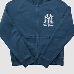 New York Yankees Genuine Merchandise 2010s Full Zip Sweatshirt - Navy - XXVintage - Fanatics Sale