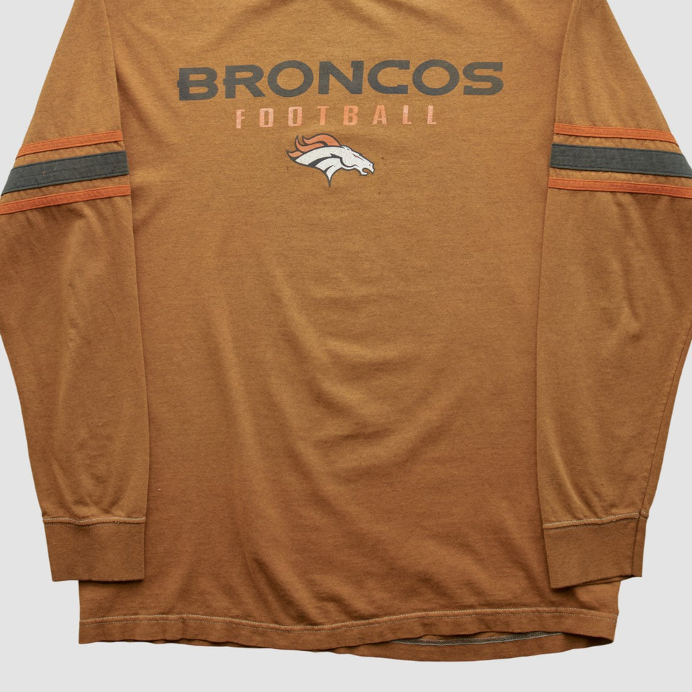 Fanatics Denver Broncos 2000s Long Sleeve T-shirt Clay Vintage
