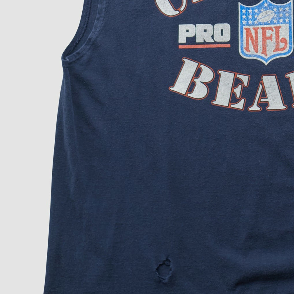 Fanatics Chicago Bears Champion 90s Tank Navy Vintage