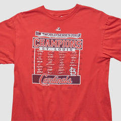 St. Louis Cardinals Majestic 2011 T-shirt - Red - Vintage - Fanatics Lifestyle
