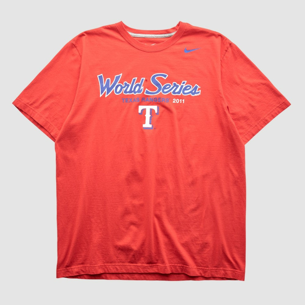 Texas Rangers Nike 2011 T-shirt - Red - Vintage - Nike Lifestyle