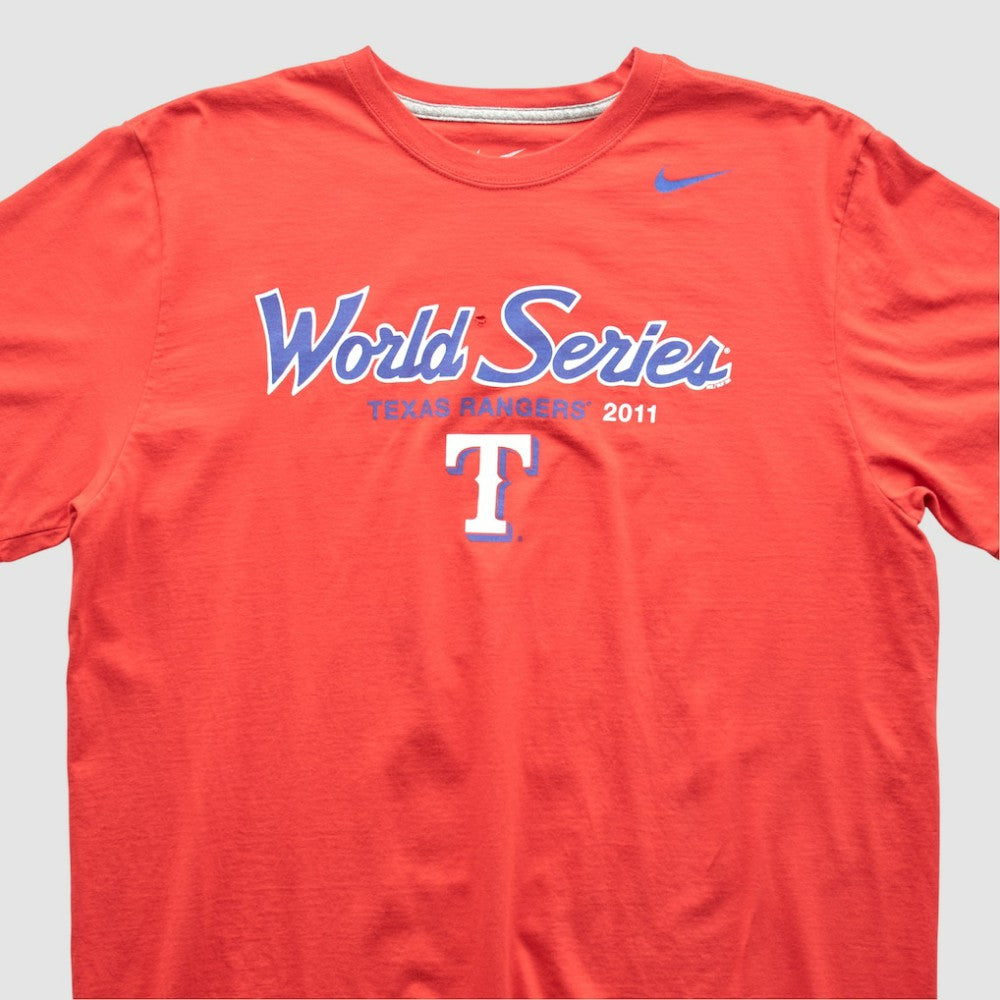 Texas Rangers Nike 2011 T-shirt - Red - Vintage - Nike Lifestyle