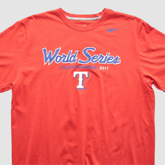 Texas Rangers Nike 2011 T-shirt - Red - Vintage - Nike Lifestyle