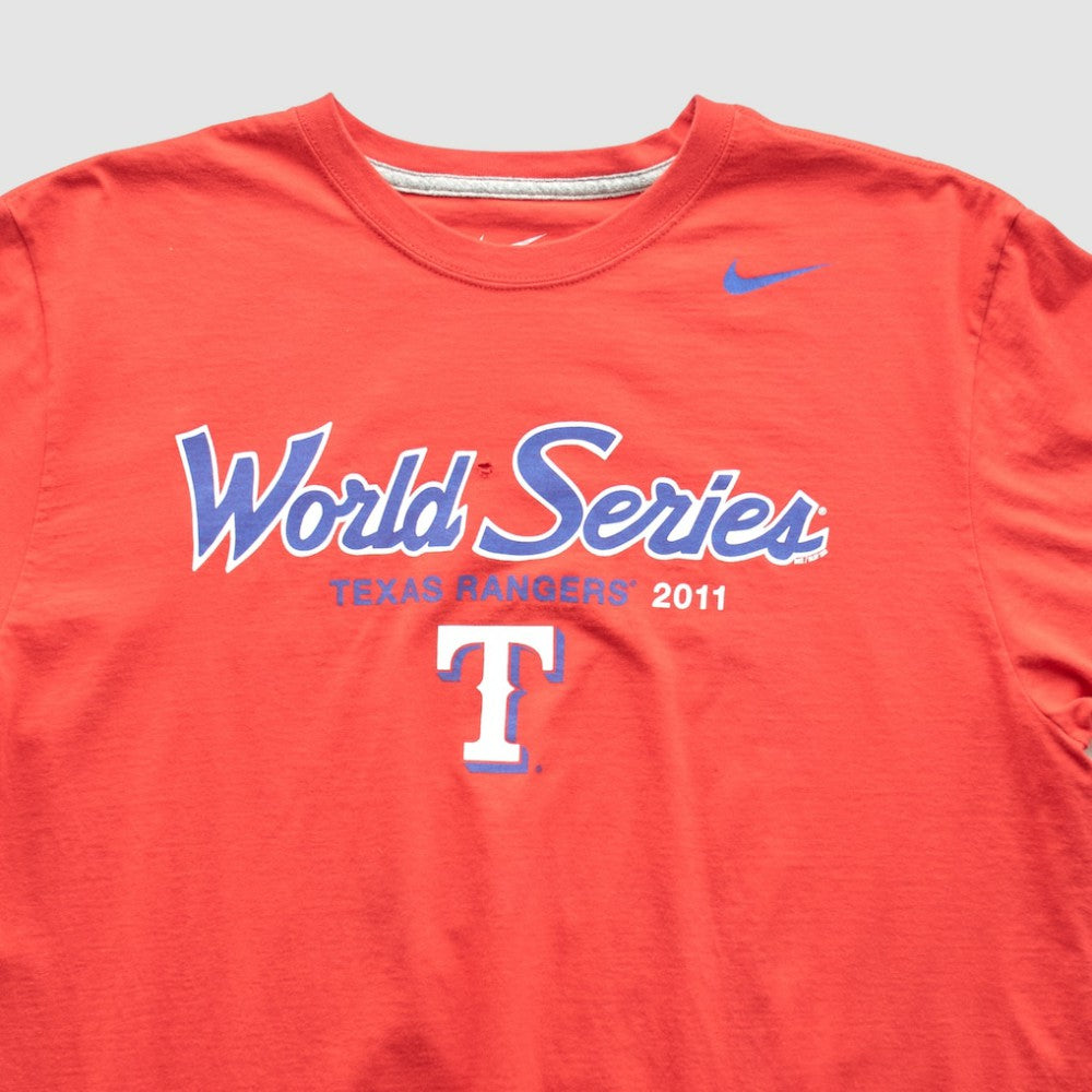 Texas Rangers Nike 2011 T-shirt - Red - Vintage - Nike Lifestyle