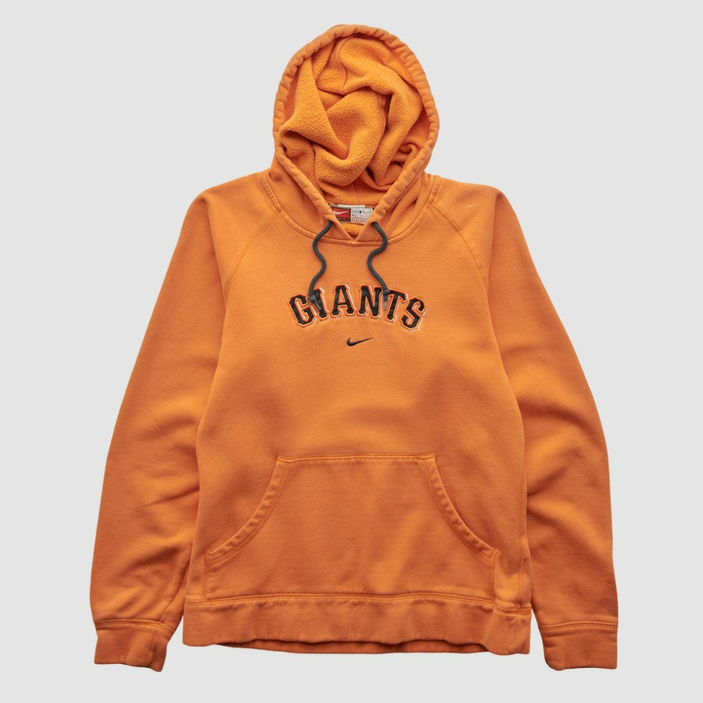 San Francisco Giants Nike 2000s Hooded Pullover Sweatshirt - Orange - XXVintage - Nike Lifestyle