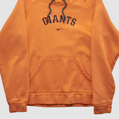 San Francisco Giants Nike 2000s Hooded Pullover Sweatshirt - Orange - XXVintage - Nike Lifestyle