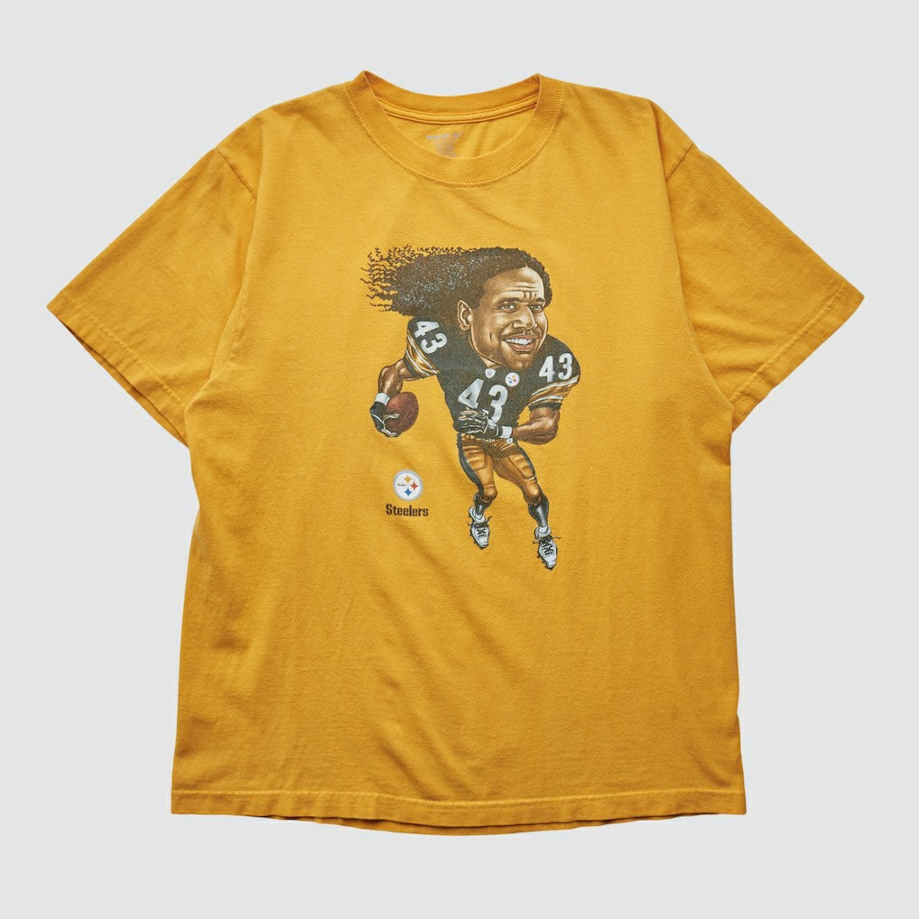 Fanatics Pittsburgh Steelers Reebok 2000s T-shirt Yellow Vintage