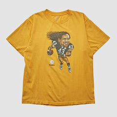 Fanatics Pittsburgh Steelers Reebok 2000s T-shirt Yellow Vintage