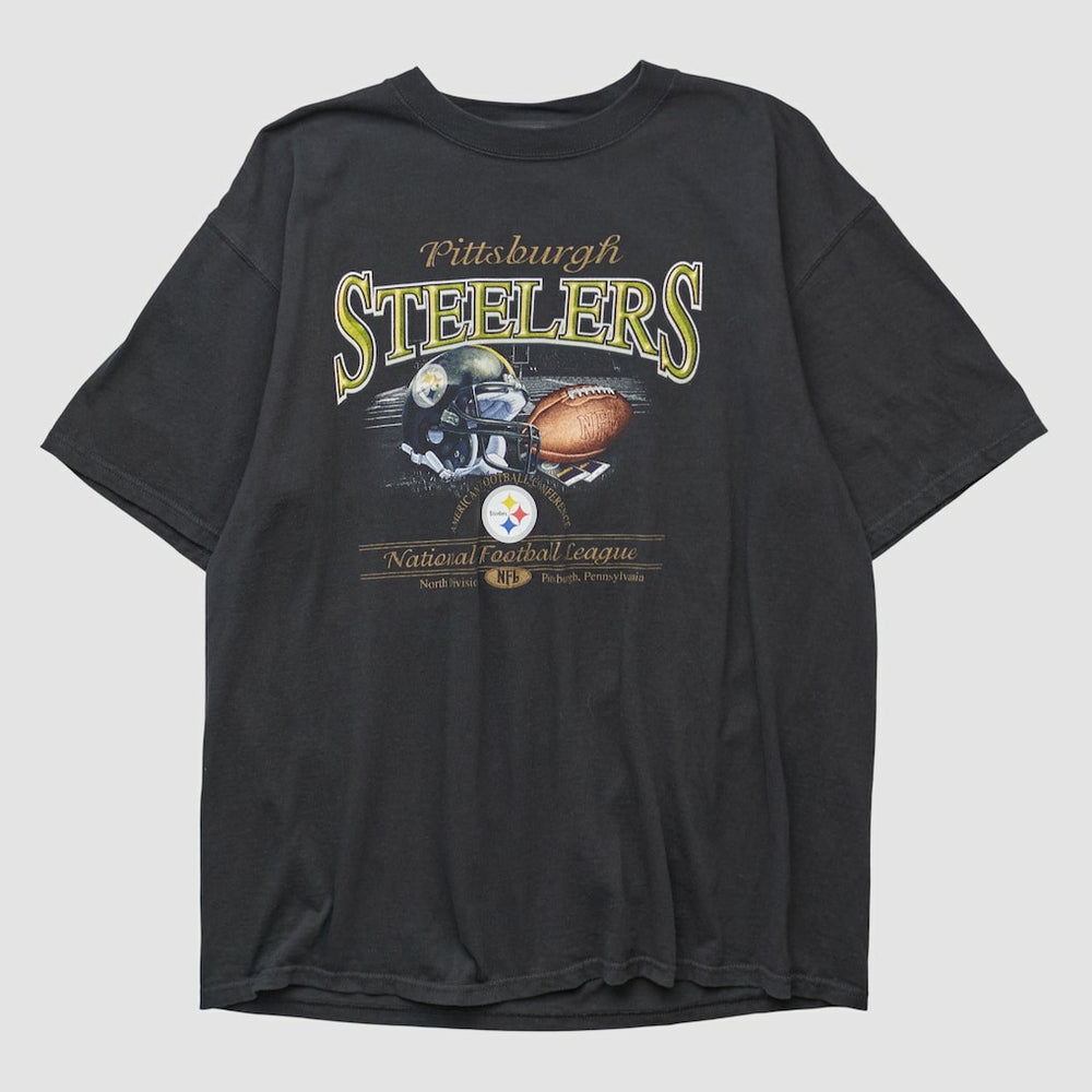 Fanatics Pittsburgh Steelers NFL 2000s T-shirt Black Vintage