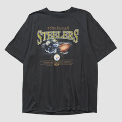 Fanatics Pittsburgh Steelers NFL 2000s T-shirt Black Vintage