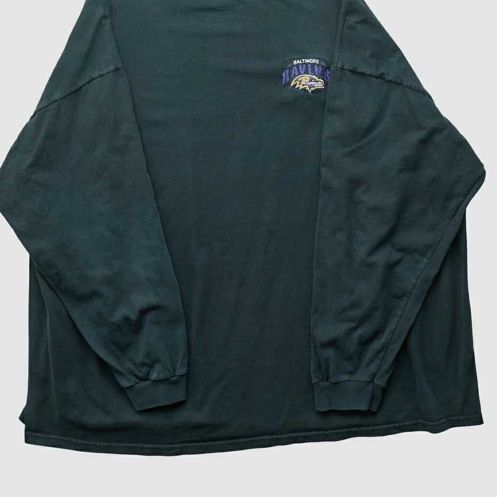 Fanatics Baltimore Ravens 90s Long Sleeve T-shirt Black Vintage