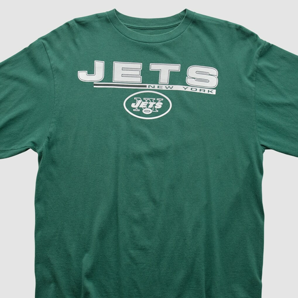 Fanatics New York Jets Majestic 2010s Long Sleeve T-shirt Green Vintage