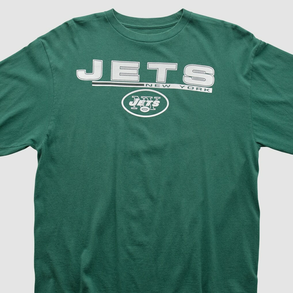 Fanatics New York Jets Majestic 2010s Long Sleeve T-shirt Green Vintage