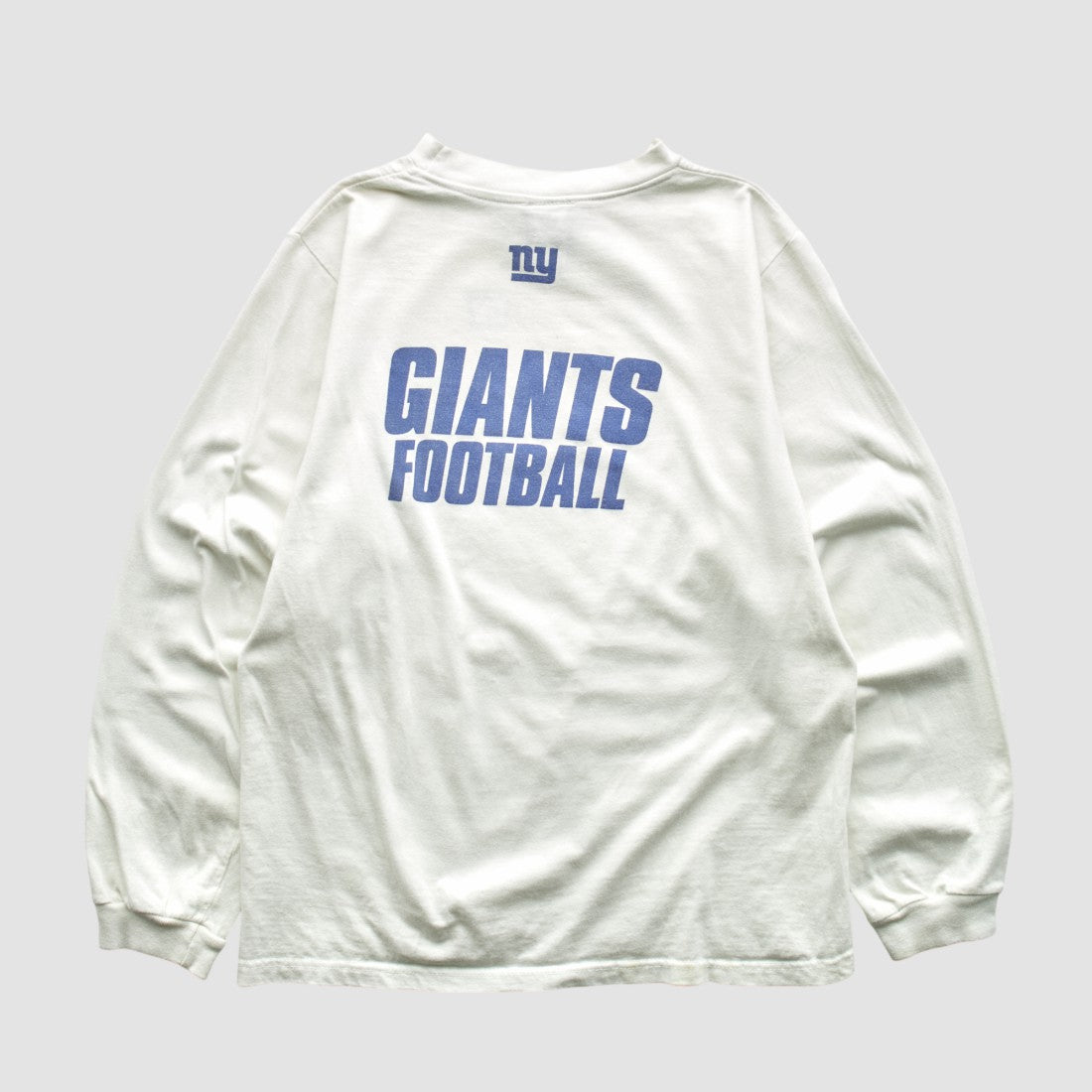 Fanatics New York Giants 2000s Long Sleeve T-shirt White Vintage
