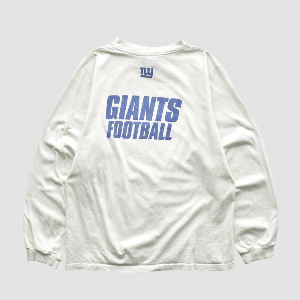 Fanatics New York Giants 2000s Long Sleeve T-shirt White Vintage