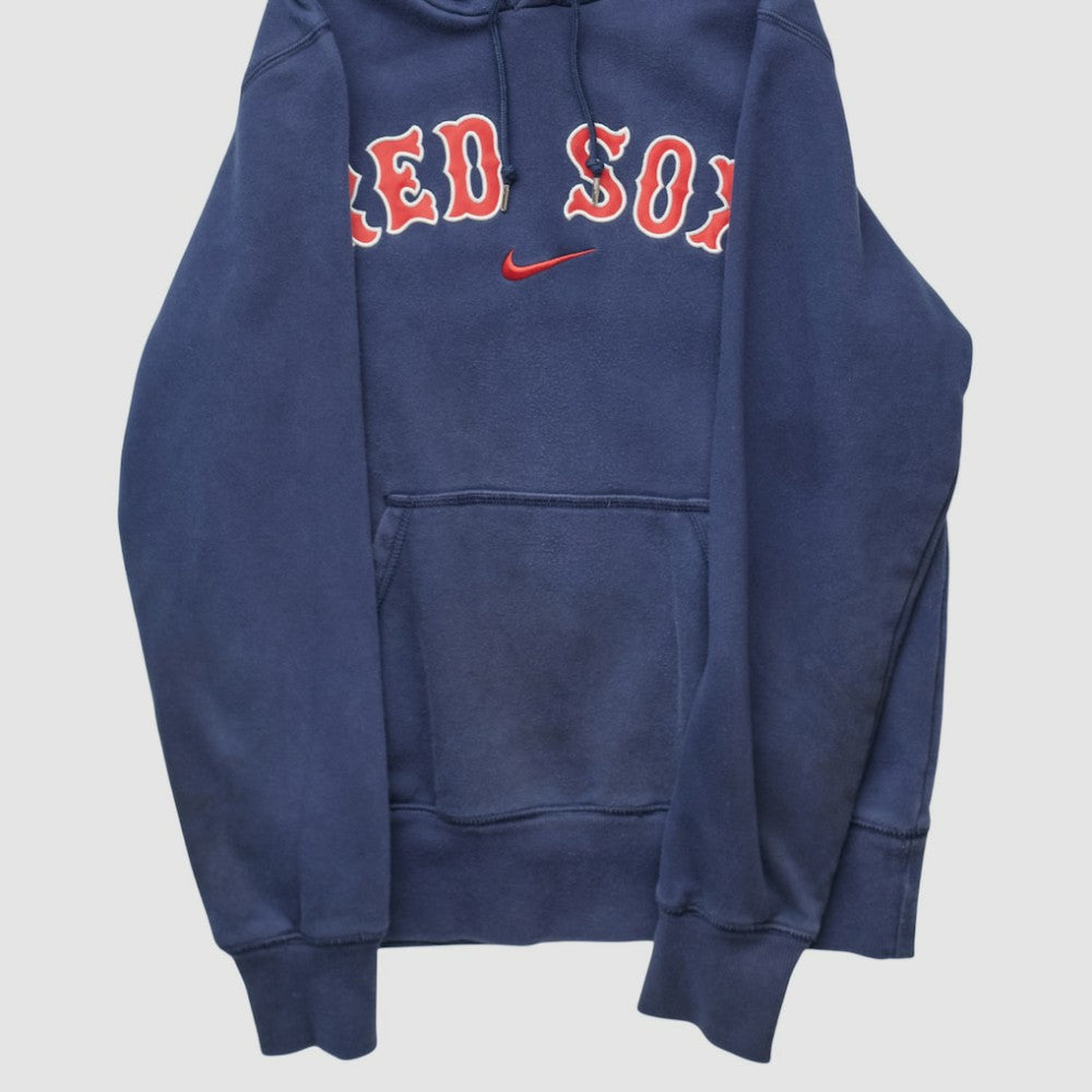 Boston Red Sox Nike 2010s Hooded Pullover Sweatshirt - Navy - XVintage - Nike Online