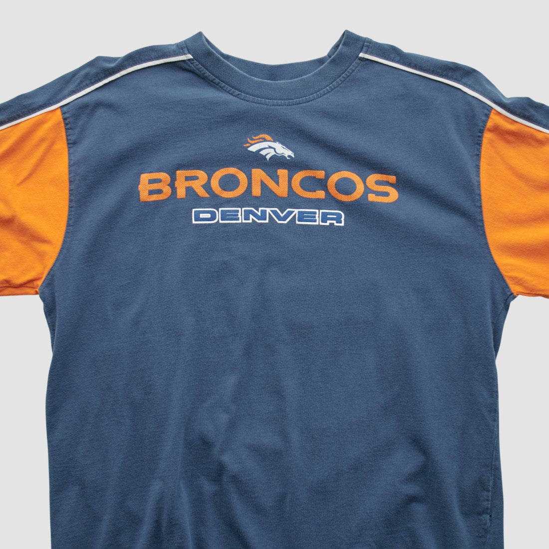 Fanatics Denver Broncos NFL 2000s Long Sleeve T-shirt Navy Vintage