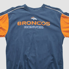 Fanatics Denver Broncos NFL 2000s Long Sleeve T-shirt Navy Vintage