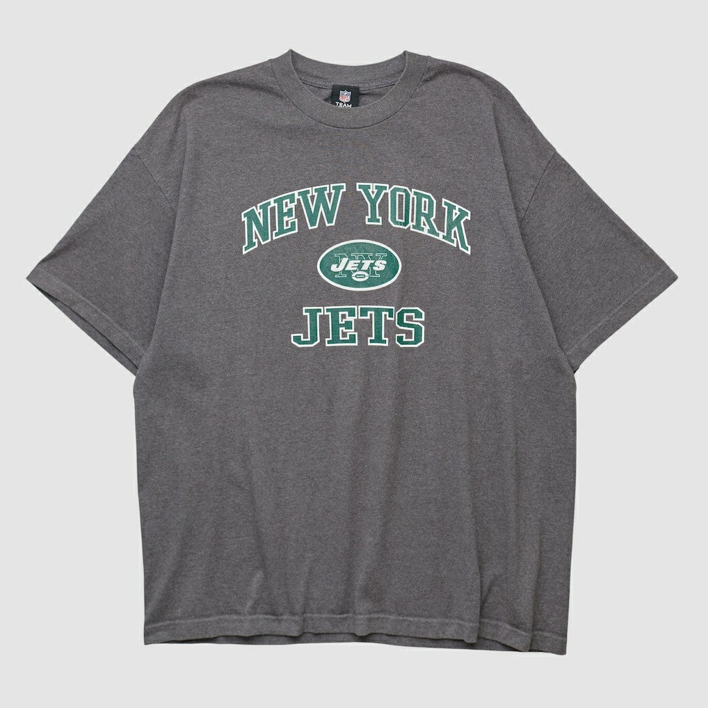 Fanatics New York Jets NFL 2010s T-shirt Dark Heather Gray Vintage