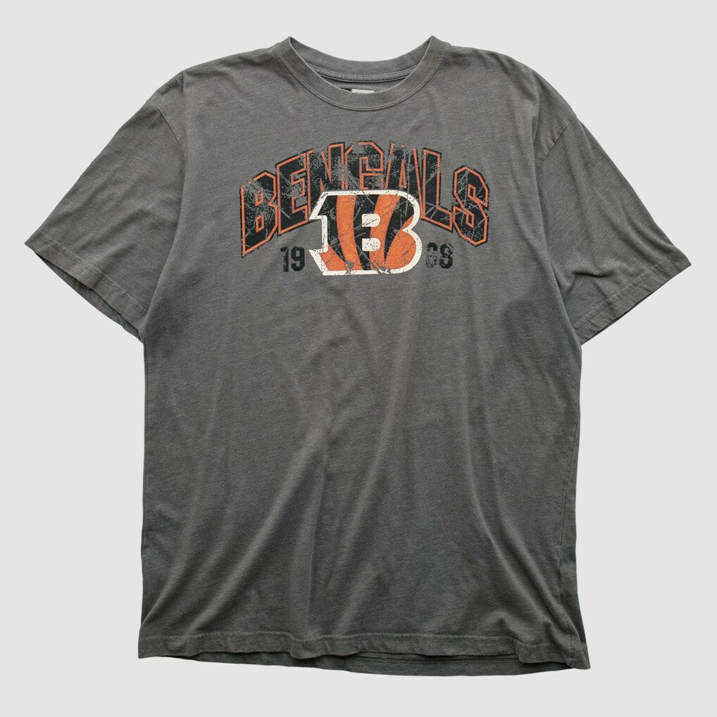 Fanatics Cincinnati Bengals NFL 2010s T-shirt Charcoal Vintage