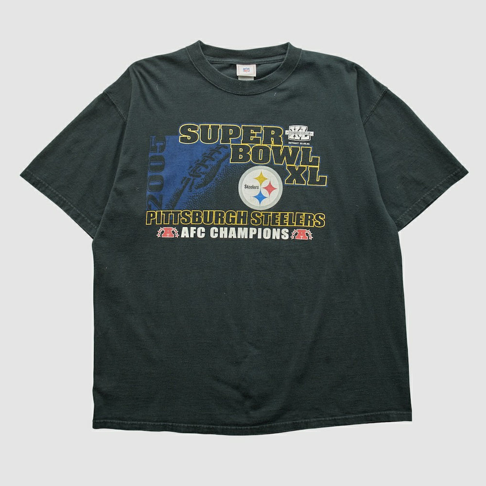 Fanatics Pittsburgh Steelers NFL 2006 T-shirt Black Vintage