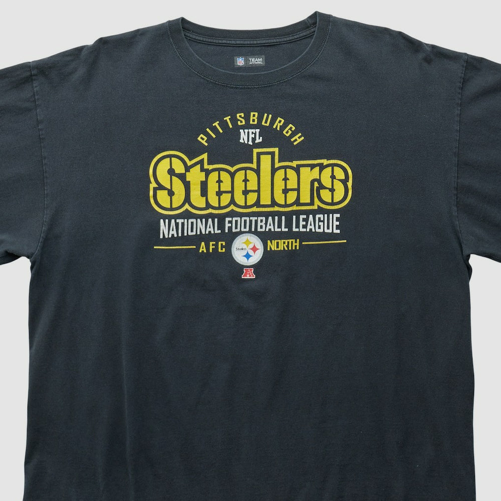 Fanatics Pittsburgh Steelers NFL 2010s Long Sleeve T-shirt Black Vintage