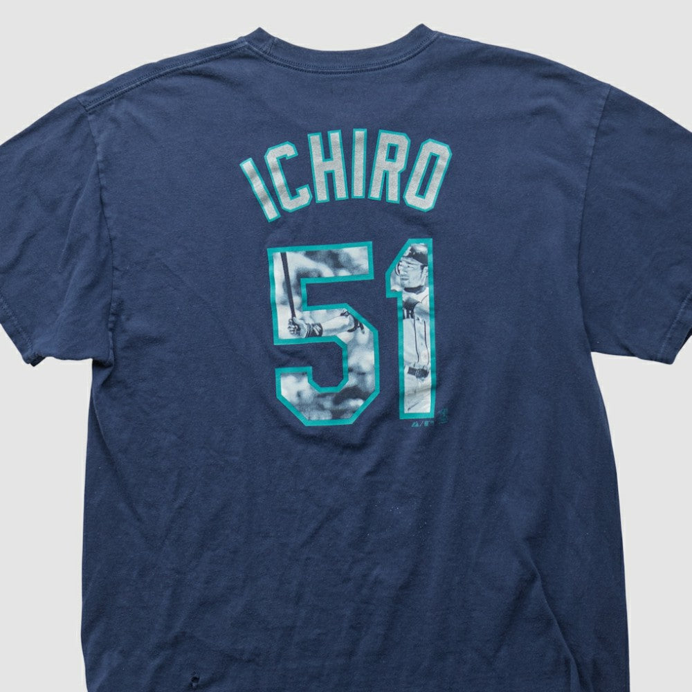 Seattle Mariners Majestic 2000s T-shirt - Navy - XVintage - Fanatics on Sale