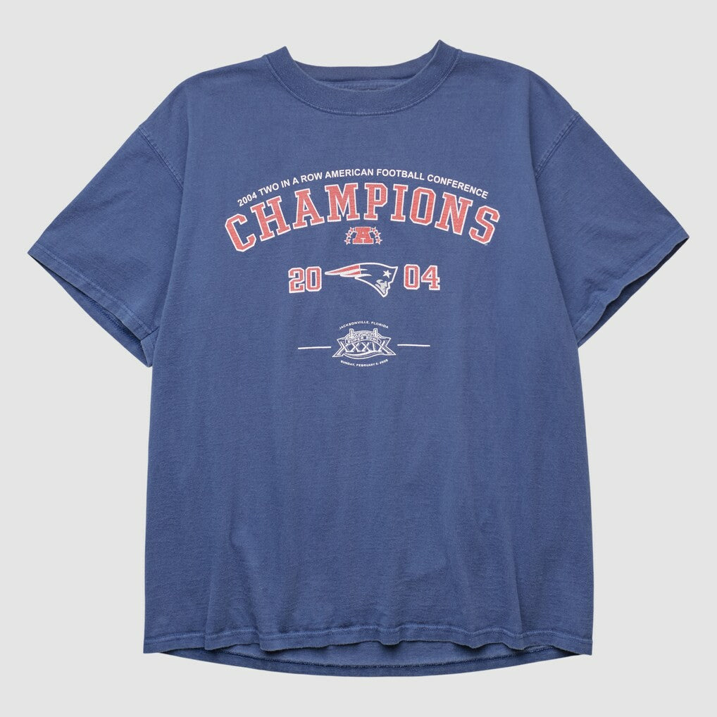 Fanatics New England Patriots 2004 T-shirt Navy Vintage