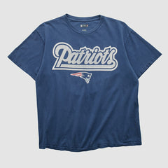 Fanatics New England Patriots NFL 2000s T-shirt Navy Vintage