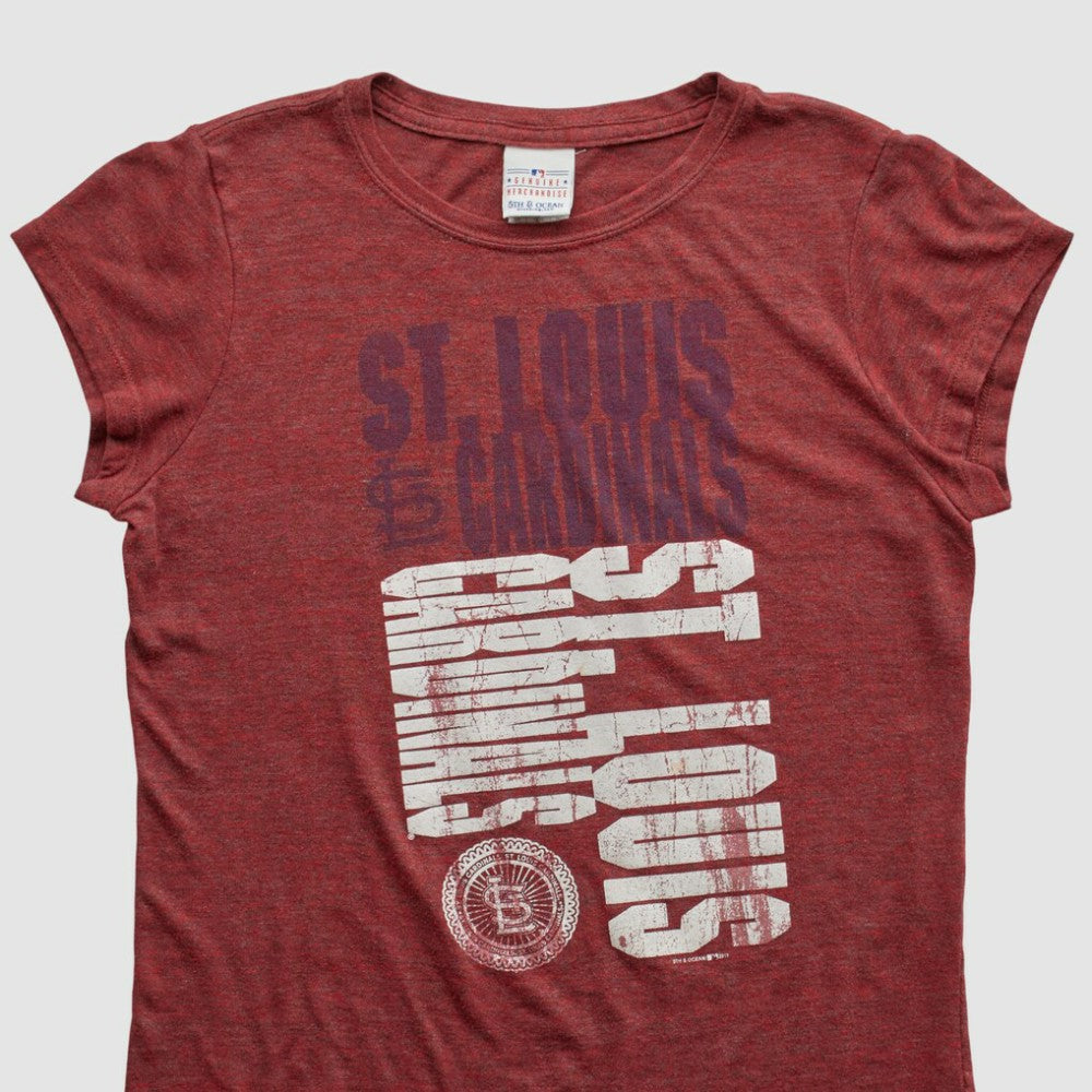 St. Louis Cardinals Genuine Merchandise 2010s T-shirt - Maroon - Vintage - Fanatics Sale