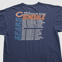 Fanatics Chicago Bears NFL 2010s T-shirt Navy Vintage