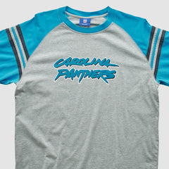 Fanatics Carolina Panthers Reebok 2000s Long Sleeve T-shirt Heather Gray Vintage