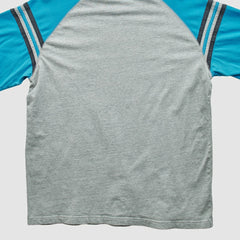 Fanatics Carolina Panthers Reebok 2000s Long Sleeve T-shirt Heather Gray Vintage
