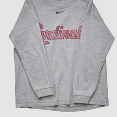 St. Louis Cardinals Nike 2001 Pullover Sweatshirt - Heather Gray - Yth Vintage - Nike on Sale