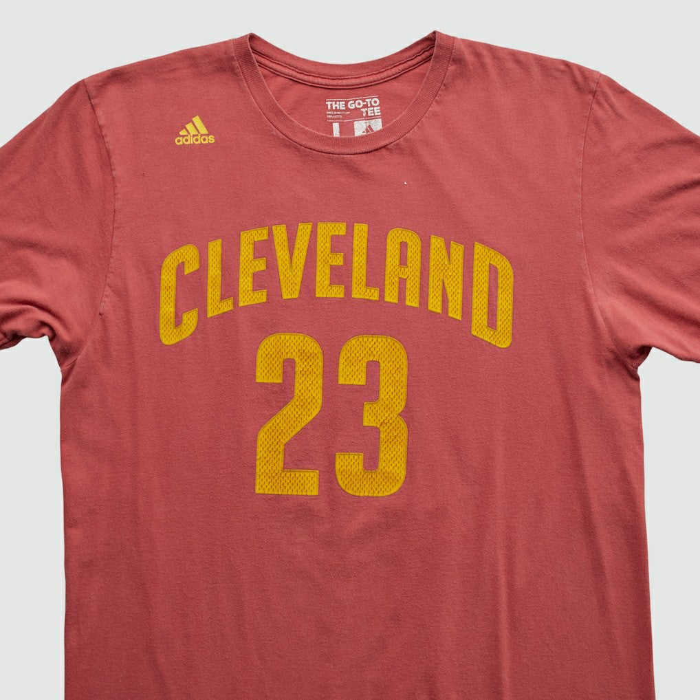 Cleveland Cavaliers 2010s T-shirt for sale Maroon Vintage | Adidas Near Me