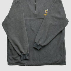 Fanatics Minnesota Vikings NFL 2000s 1/4 Zip Sweatshirt Dark Heather Gray Vintage