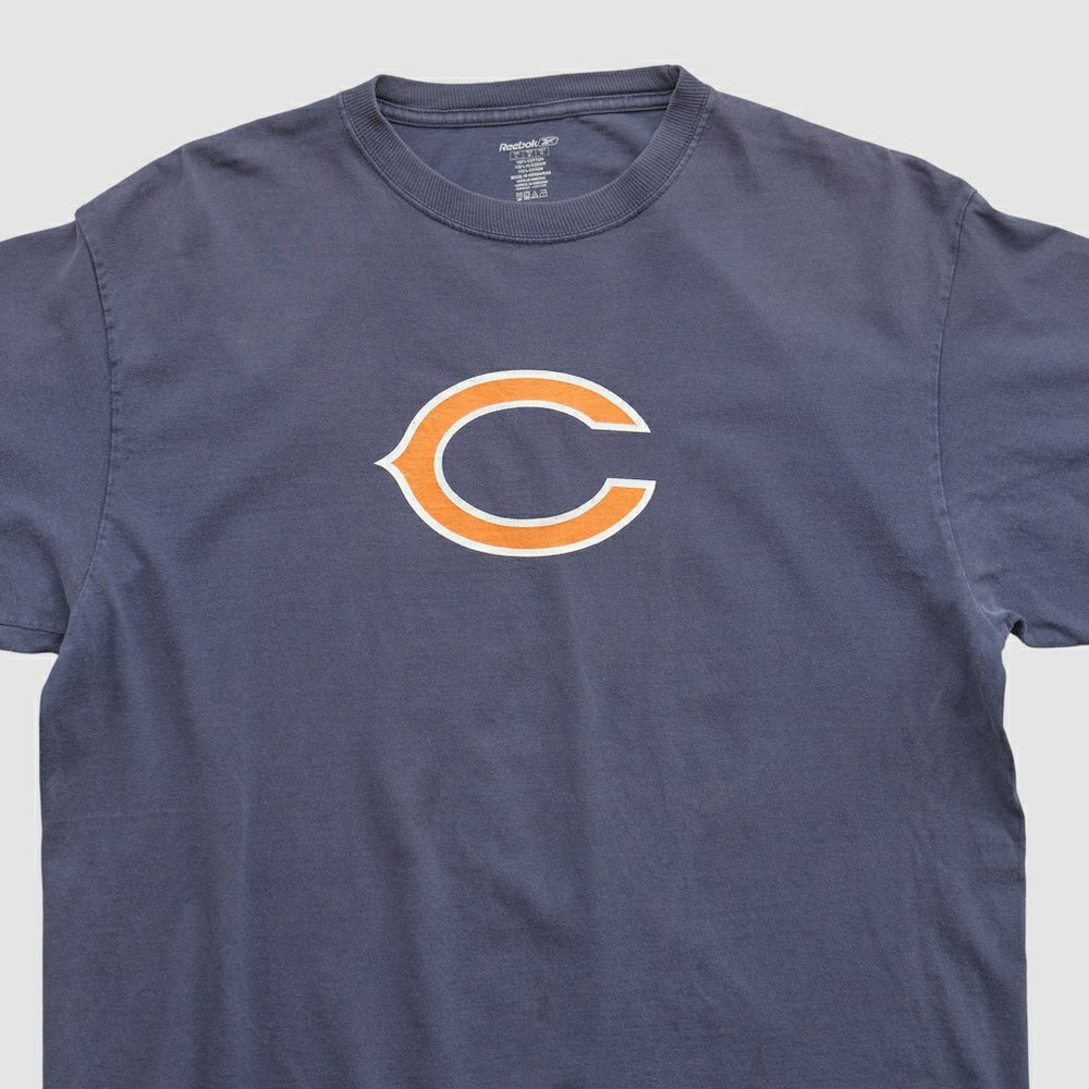Fanatics Chicago Bears Reebok 2000s T-shirt Navy Vintage