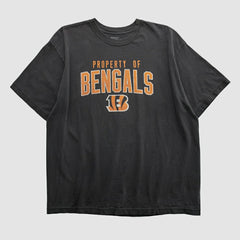Fanatics Cincinnati Bengals Reebok 2000s T-shirt Black Vintage