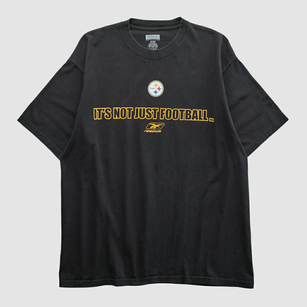 Fanatics Pittsburgh Steelers Reebok 2000s T-shirt Black Vintage
