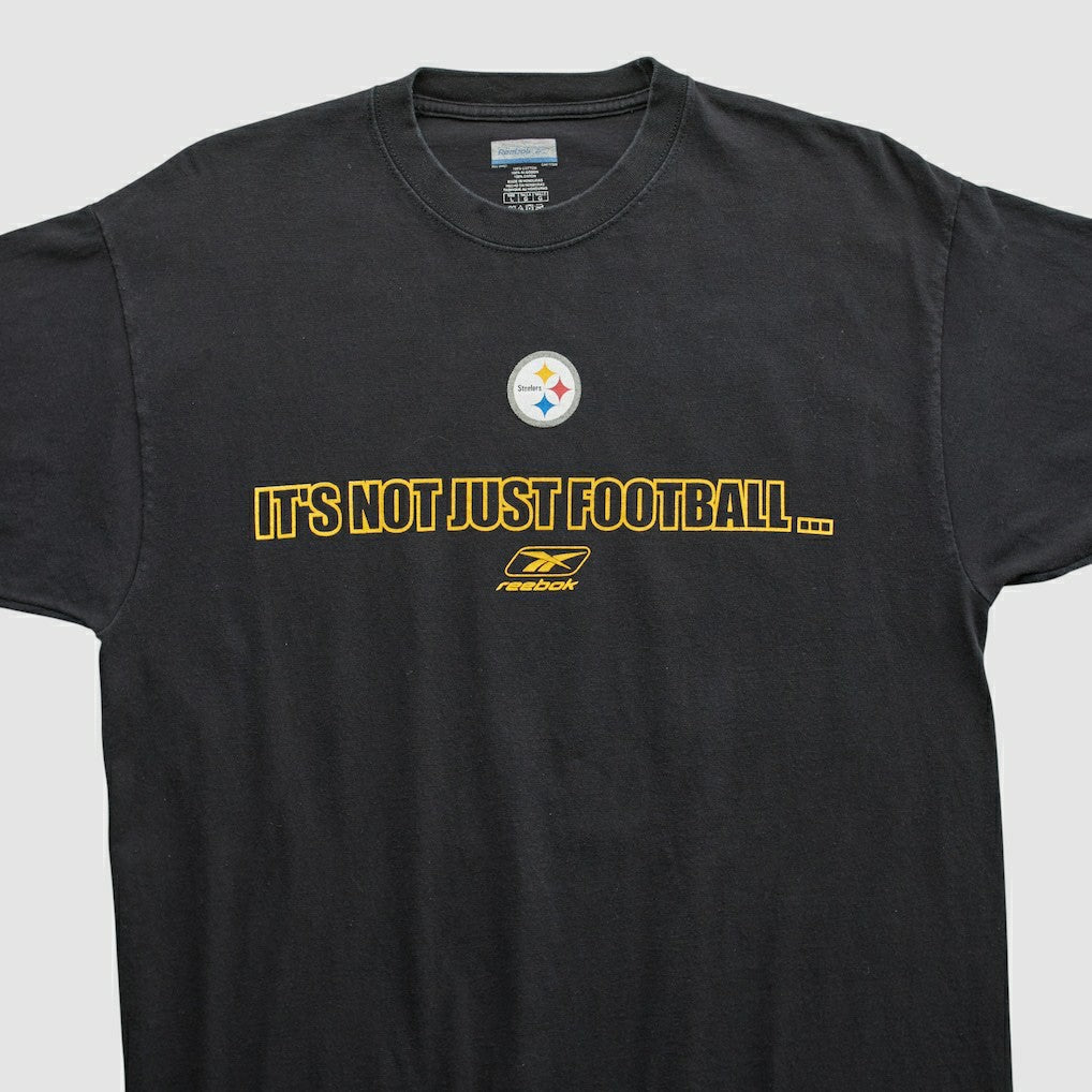 Fanatics Pittsburgh Steelers Reebok 2000s T-shirt Black Vintage