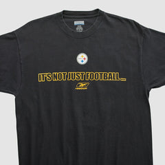 Fanatics Pittsburgh Steelers Reebok 2000s T-shirt Black Vintage