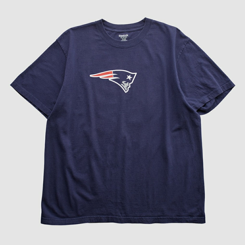 Fanatics New England Patriots Reebok 2000s T-shirt Navy Vintage
