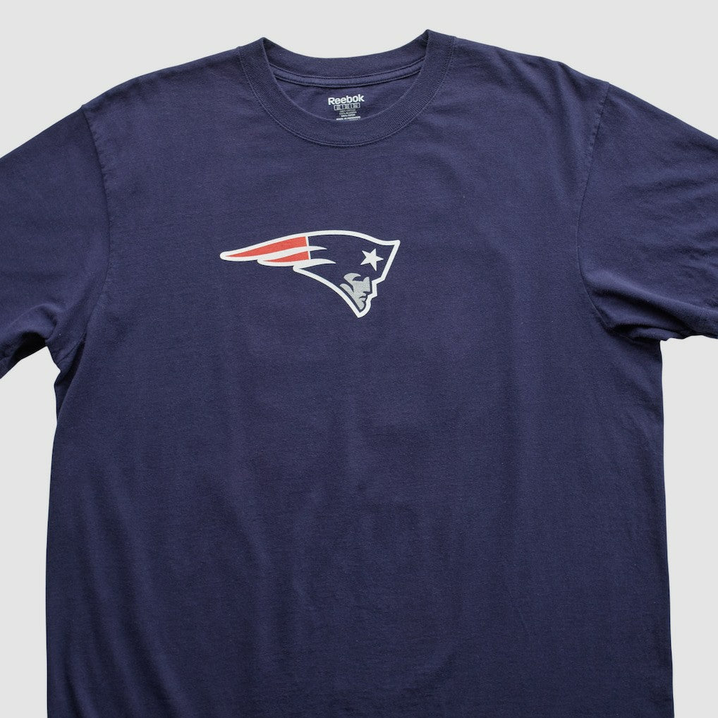 Fanatics New England Patriots Reebok 2000s T-shirt Navy Vintage